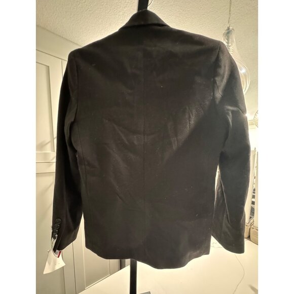 Calvin Klein Boys Black Blazer Jacket Size 12Polyester/Rayon Blend - Picture 2 of 10